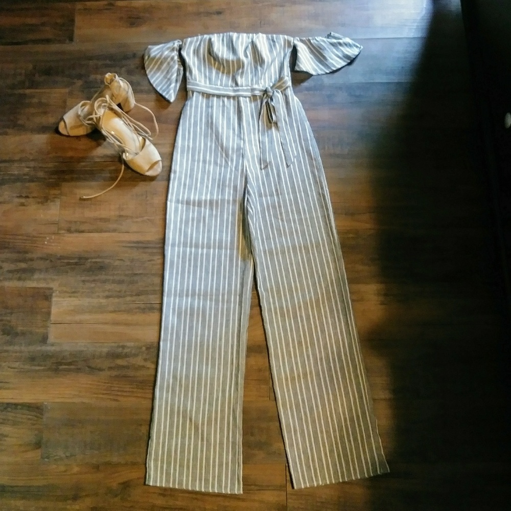 Gorgeous strapless jumpsuit